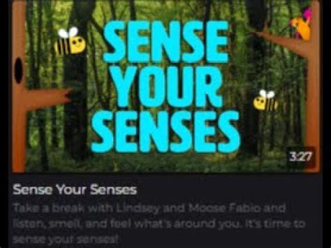 sensory videos|GoNoodle Sense Your Senses.